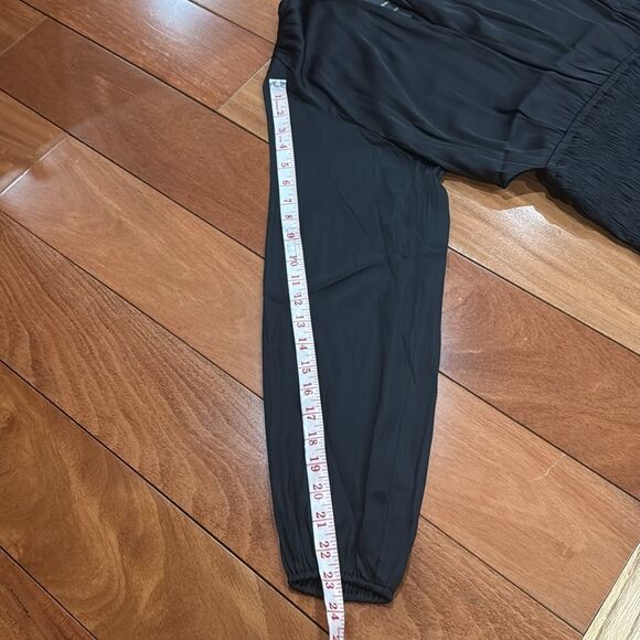 NWT Maje Rovely Black Satin Mini Dress FR 38 (US M) NWT MSRP $345 - Picture 13 of 13